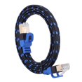 thumbnail image 1 of Cable Ethernet Cat, Cable Ethernet Cat7 Cable Lan de red plano Cable Ethernet plano hecho a medida para la perfección, 1 of 8