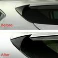 thumbnail image 4 of For Mazda 3 Axela for Hatchback 14-18 Carbon Fiber Rear Windo Spoiler Wing Trim, 4 of 8