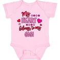 thumbnail image 3 of Inktastic My Heart Belongs to my Gigi Boys or Girls Baby Bodysuit, 3 of 5