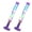 2pcs, variant on Glowing Rainbow LED Water Blaster, Pull-Push Firework Water Blaster, Summer Fun that Pops Like Magic, Rainbow Water Gun for Pool Party Outdoor Summer Water Games