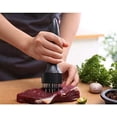 thumbnail image 4 of Ablandador de carne de acero inoxidable, ablandador de carne negra, carne de pasador rápido, herramienta portátil para ablandar carne Ormromra HMHZ980, 4 of 7