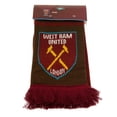 thumbnail image 5 of West Ham FC Official Football Jacquard Nero Design Scarf, 5 of 5