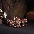 thumbnail image 3 of Cusdie 7-Die Metal DND Dice Set, Ball Tip Design Metal Polyhedral D&D Dice Set for DND Dungeons and Dragons TTRPG Role Playing Games, 3 of 5