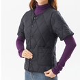 thumbnail image 6 of Womens Lightweight Short Sleeve Two Pockets Down Jacket (Available In Plus Size) 4 Person Tent Chambray Utility Jacket Zipper Jacket Women Cropped Back Jacket The Coat for Women Long down Coats for, 6 of 7