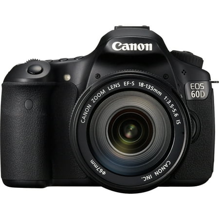 Canon EOS 60D 18 Megapixel Digital SLR Camera with Lens, 0.71", 5.31", Black