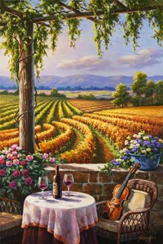 Vineyard And Violin