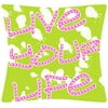 Your Zone Decorative Pillow, Live Your Life