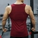 thumbnail image 4 of pstuiky Camiseta sin mangas para hombre, Camiseta deportiva de verano para hombre, informal, sin mangas, cómoda, con cuello redondo Tops elegantes para mujer l, 4 of 4