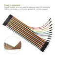 10cm 20cm 30cm 24AWG Dupont Cable Line Copper Long Ribbon Jumper Wire