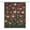 style-7, variant on Boho Vintage Floral Shower Curtain Cloth Fabric Bathroom Decor with Hooks