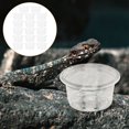 thumbnail image 2 of EeaseCA 20Pcs Multi-function Reptile Bowls Compact Reptile Dishes Household Reptile Food Cups, 2 of 8