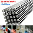 thumbnail image 4 of 1.6*230mm Aluminium Welding Rods Wire Brazing Easy Melt Solder Low Temperature 50pcs, 4 of 7