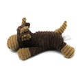 thumbnail image 1 of Corduroy Dog Toy Durable Chew with Squeaky Sound Interactive Pet Doll, 1 of 8