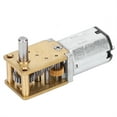 thumbnail image 2 of Mini Metal Gear Motor Brush  Motor Micro Speed Reduction Motor CW CCW Micro  Worm Geared Motor DC12V, 2 of 7