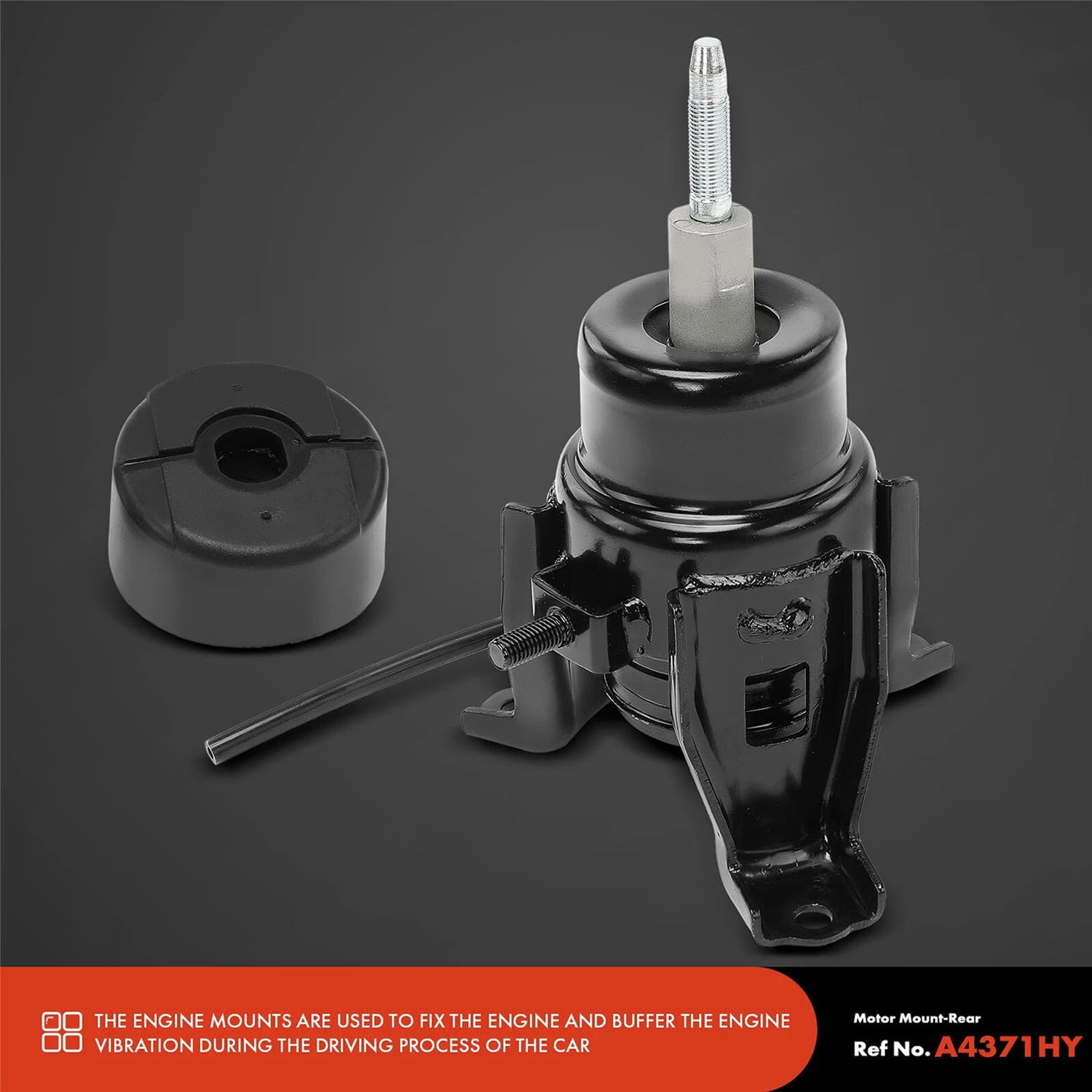 NURATIT Engine Motor Mount Set 5PCS Compatible with 2013-2018 Nissan Altima 3.5L, 2015-2023 Maxima, 2017-2021 Pathfinder V6, Hydraulic, Replaces A4355HY A4356HY A4365HY A7386 A7381