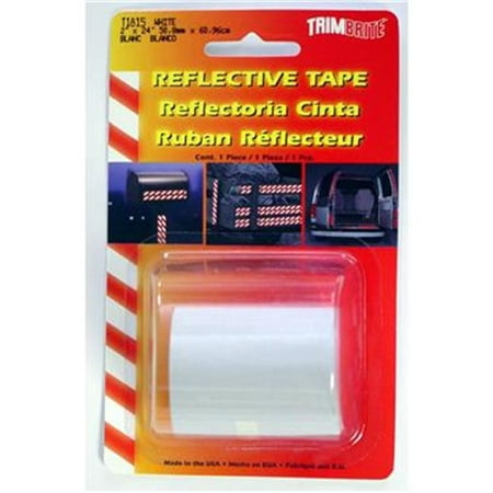 UPC 661541577774 product image for T1815 Reflective Tape, White, 2 In. X 24 Ft. | upcitemdb.com