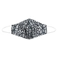 thumbnail image 6 of AeraVida Reusable Lace Cotton Washable Fabric Fashionable Masks Set of 3, 6 of 7