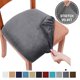 thumbnail image 2 of Funda de cojín de terciopelo para silla, Protector antideslizante para asiento de sala de estar, oficina, cocina y banquete, 1 unidad, 2 of 4