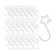 thumbnail image 5 of 100x Ganchos para árboles de Navidad Macarena Forma de Estrella, 5 of 8