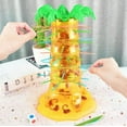 thumbnail image 4 of 3 Pcs Monkey Flip Raffle Game ABS Colorful Interactive Family Fun Push Down Prize Skill Challenge Party Board Game for 3+ Years, 4 of 6