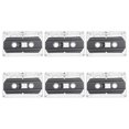 thumbnail image 4 of 6 pcs Blank Audio Tapes DIY Empty Cassette Tape 30-minute Recordable Blank Cassette Tapes for Greeting, 4 of 4