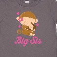 thumbnail image 4 of Inktastic Big Sis Monkeys Girls Toddler T-Shirt, 4 of 5