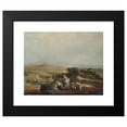 thumbnail image 2 of Luis Paret y Alcázar 14x12 Black Modern Framed Museum Art Print Titled - View of Fuenterrabia (Fragment) (1786), 2 of 5