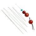 thumbnail image 1 of 10pcs 5 Sizes Big Eye Beading Needles Needles; DIY Jewelry Making Bracelets DIY Jewelry Making Easy Thread Sewing Needles, 1 of 6