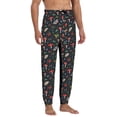 thumbnail image 4 of Kdxio Forest Flora and Insects Pattern Joggers,Sweatpants for Men with Pockets-XX-Large, 4 of 5