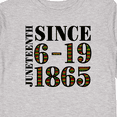 thumbnail image 4 of Inktastic Juneteenth Since 6-19-1865 Boys or Girls Long Sleeve Toddler T-Shirt, 4 of 5