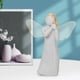 thumbnail image 4 of Estatua de ángel de resina decoración de escritorio en miniatura de hadas pintadas interior al de , 1 Blanco Angel Girl 1 Blanco, 4 of 8