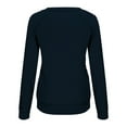 thumbnail image 5 of Tops for Women 2023 Fashion Long Sleeves Casual Shirts Printed Round-Neck Sweatshirt Pullover Loose Tunic Tops(Available In Plus Size) on Clearance, 5 of 7