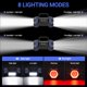 thumbnail image 4 of Farol de camping recargable LED de 1500 lúmenes, 8 modos de luz, color azul, 4 of 9