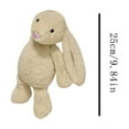 thumbnail image 2 of Bunny Stuffed Animal, 9.84in Cute Rabbit Plush, Home Decor Gift Soft Bunny Plush Long Ear Stuffed Animal (Off White), 2 of 6