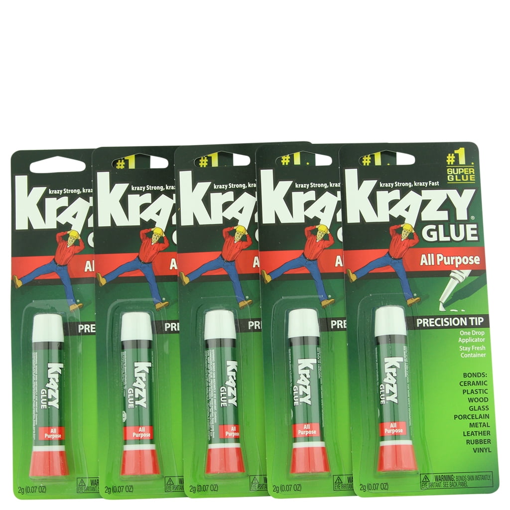 Krazy Glue Super Glue All Purpose Precision Tip 5 ct 0.07 oz