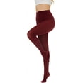 thumbnail image 2 of HSHDLDF Women's Tights 80D Semi Opaque Soft Solid Color Footed Pantyhose, 2 of 6