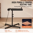 thumbnail image 4 of KFFKFF Pro Flash Dryer, 18x18 inch, Enhanced 2000W for Screen Printing, Temperature Adjustable 0-750???, Includes Height-Adjustable Stand & 360?? Rotating Function, Ideal for T-Shirt Curing, 4 of 9
