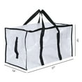 thumbnail image 2 of Unique Bargains 1 Pack Clothes Storage Foldable Storage Bags for Closet Organizers Black, 2 of 7
