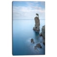 thumbnail image 2 of Pine Tree Rock At Portofino Park - Beach Photo Canvas Print, 2 of 3