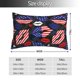thumbnail image 2 of Fotbe American With Lips Funda de Almohada Decorativa Estilo Occidental, Lujo en Algodón, Fundas para Almohadas King, Cojín Estampado para Decoración del Hogar-20"x30", 2 of 6