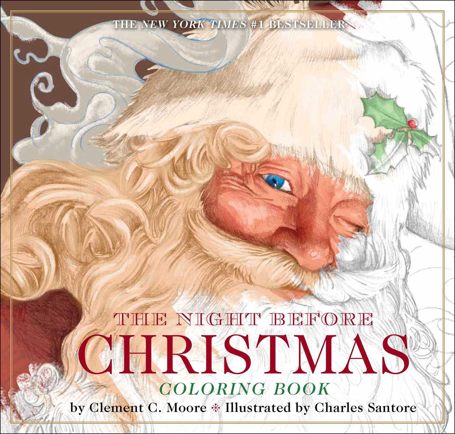 Classic Edition The Night Before Christmas Coloring Book (Paperback