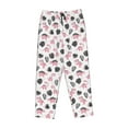 thumbnail image 6 of Uemuo Cute Dinosaur Pattern Women's Wide Leg Palazzo Lounge Pants with Pockets Light Weight Loose Comfy Casual Pajama Pants-Small, 6 of 9