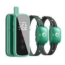 Heaflex 2-Dog Electric Training Collar With Remote Shock Collar For 2 Dogs Tailored For Small Dogs 5-120 Lbs Dogs, 2600ft Range, 3 Training Modes, Ipx7 Waterproof, Touchscreen Control