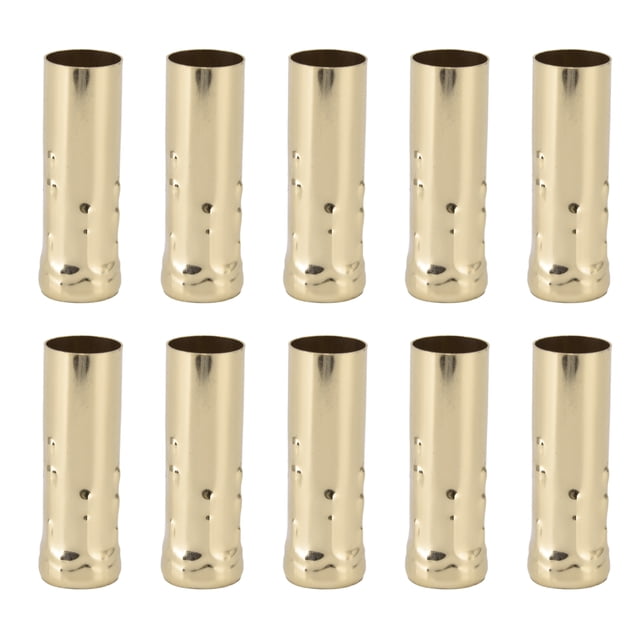 Tubo De Soporte De Lámpara De Vela, Proceso De Galvanoplastia De Manga De Soporte De Vela, Resistente, Anticorrosión, Antioxidación Para Candelabros De Cristal Para El Hogar ANGGREK Otros