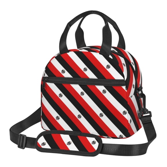 Women Men Flag Of The German Empire Reusable Insulated Lunch Cooler Leakproof Meal PrepTote Bag with Removable Adjustable Shoulder Strap