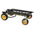 thumbnail image 6 of Rocknroller R18Rt (Mega Plus) 8In1 Folding Multicarthand Truckdollyplatform Cart42" To 60" Telescoping Frame700 Lbs Load Capacity, Black, 6 of 9