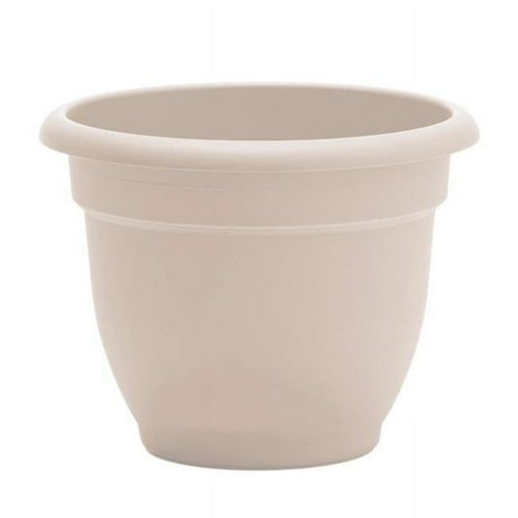Bloem 7037209 10.25 x 13 x 12 in. Ariana Plastic Traditional Planter, Cream