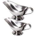 thumbnail image 1 of LEEYNEERStainless Steel Gravy Boat Set with Ladle for Sauces and Dressings, 1 of 6