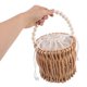 thumbnail image 5 of TEHAUX Cesta De Ratán Para Flores Con Asa De Decorativa Para Bodas Y Almacenamiento Práctico, 5 of 8