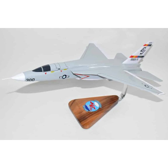 RVAH-3 Sea Dragons 1972 RA-5c Vigilante Model, 1/50th (18") Scale, Mahogany, Navy, North American
